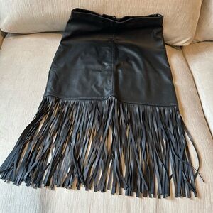 Forever 21 Faux Leather Fringe